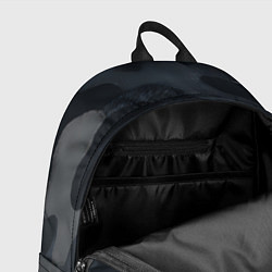 Рюкзак Текстура - камуфляжная синяя ткань, цвет: 3D-принт — фото 2