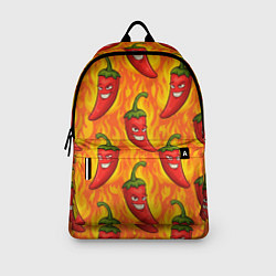 Рюкзак Огненный перец паттерн, цвет: 3D-принт — фото 2