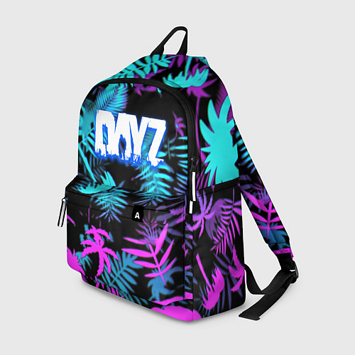 Рюкзак Dayz неоновые тропики / 3D-принт – фото 1