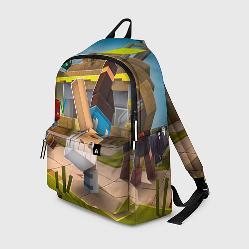 Рюкзак Майнкрафт - вайб / 3D-принт – фото 1