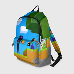 Рюкзак Эндермен помогает героям, цвет: 3D-принт
