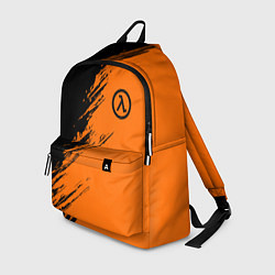 Рюкзак Half Life - black and orange, цвет: 3D-принт