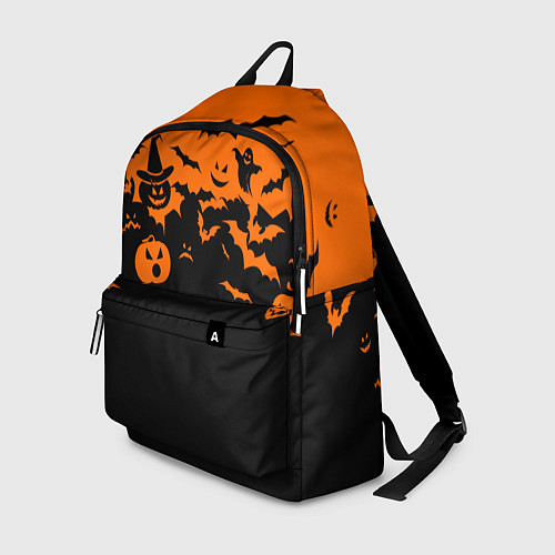 Рюкзак Хэллоуин тыквы и призраки / 3D-принт – фото 1
