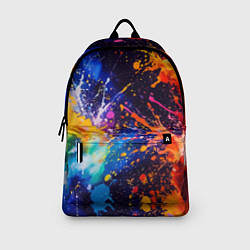 Рюкзак Абстракция взрыв красок тёмно-синий, цвет: 3D-принт — фото 2
