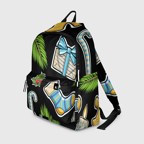 Рюкзак Christmas soul / 3D-принт – фото 1