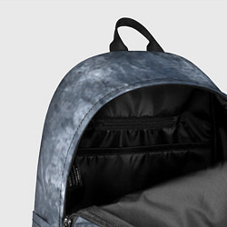 Рюкзак Абстракция - gray-blue, цвет: 3D-принт — фото 2
