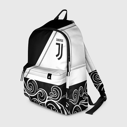 Рюкзак Ювентус геометрия полосы текстура / 3D-принт – фото 1