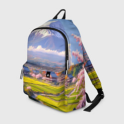 Рюкзак Сакура у подножия Фудзиямы