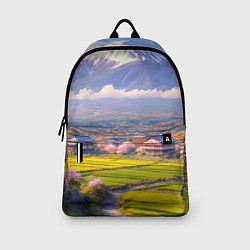 Рюкзак Сакура у подножия Фудзиямы, цвет: 3D-принт — фото 2