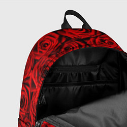 Рюкзак Красные розы, цвет: 3D-принт — фото 2