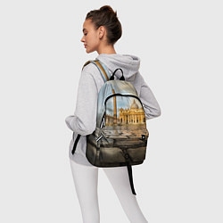 Рюкзак Площадь святого Петра, цвет: 3D-принт — фото 2