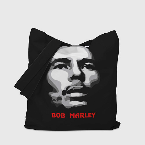Сумка-шоппер Bob Marley Face / 3D-принт – фото 1
