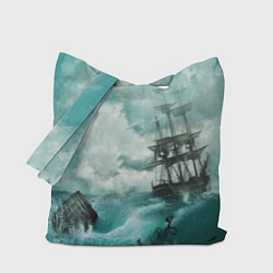 Сумка-шопер Море, цвет: 3D-принт