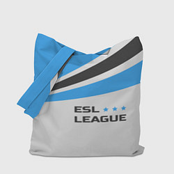 Сумка-шопер ESL league, цвет: 3D-принт