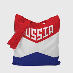 Сумка-шопер Россия, цвет: 3D-принт