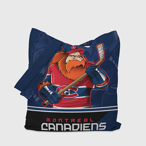 Сумка-шоппер Montreal Canadiens / 3D-принт – фото 1