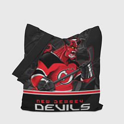 Сумка-шопер New Jersey Devils, цвет: 3D-принт