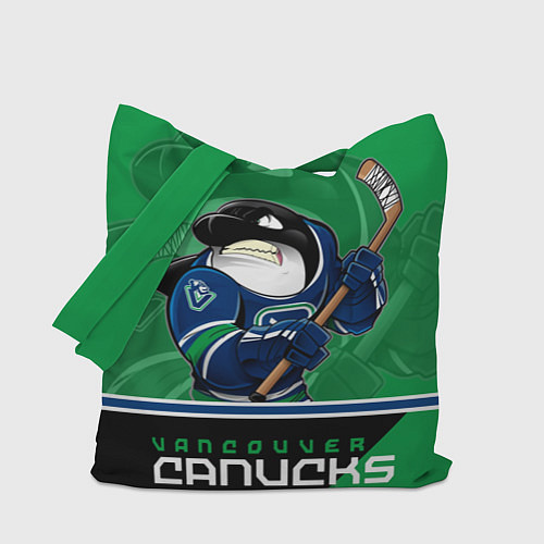 Сумка-шоппер Vancouver Canucks / 3D-принт – фото 1