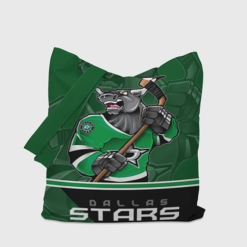 Сумка-шоппер Dallas Stars / 3D-принт – фото 1