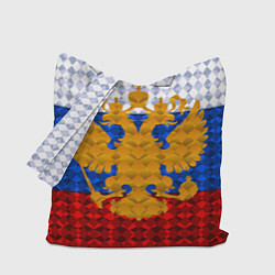 Сумка-шоппер Россия: полигоны