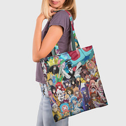 Сумка-шопер Anime, цвет: 3D-принт — фото 2