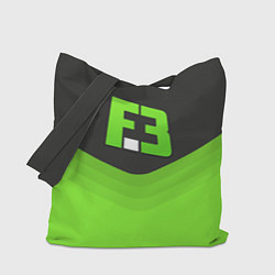 Сумка-шопер FlipSid3 Uniform, цвет: 3D-принт