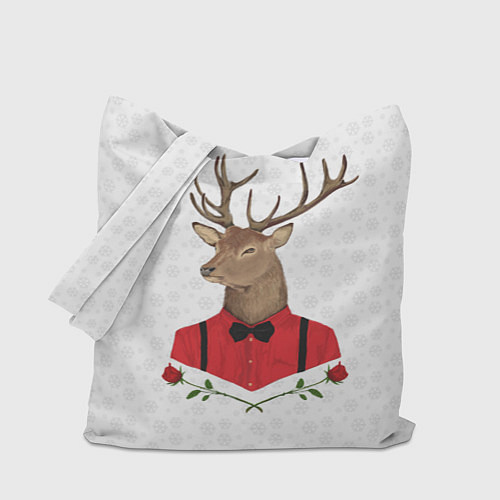 Сумка-шоппер Christmas Deer / 3D-принт – фото 1