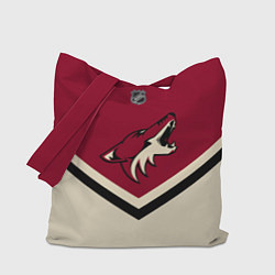 Сумка-шопер NHL: Arizona Coyotes, цвет: 3D-принт