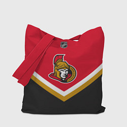Сумка-шопер NHL: Ottawa Senators, цвет: 3D-принт