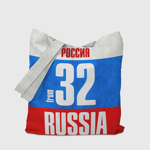 Сумка-шоппер Russia: from 32 / 3D-принт – фото 1