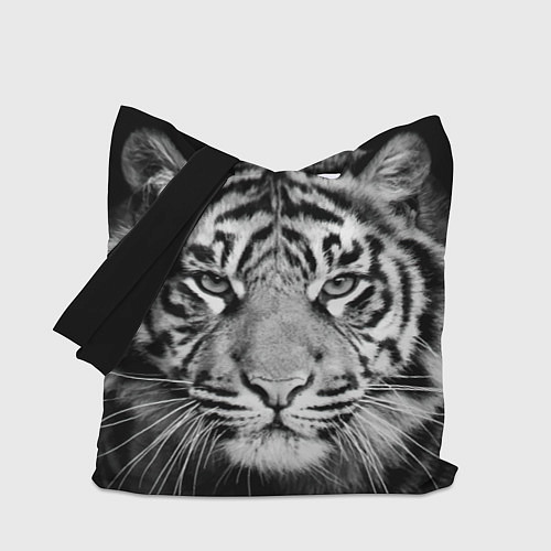 Сумка-шоппер Мордочка тигра / 3D-принт – фото 1