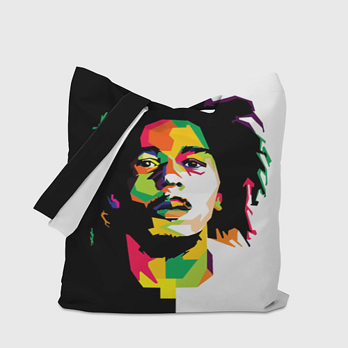 Сумка-шоппер Bob Marley: Colors / 3D-принт – фото 1