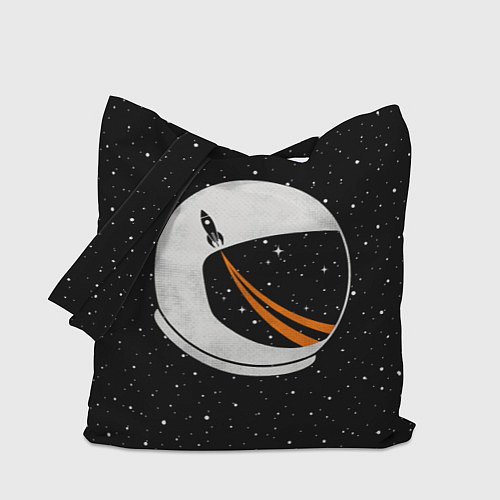 Сумка-шоппер Шлем астронавта / 3D-принт – фото 1