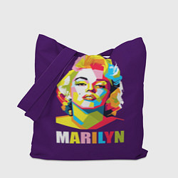 Сумка-шопер Marilyn Monroe, цвет: 3D-принт
