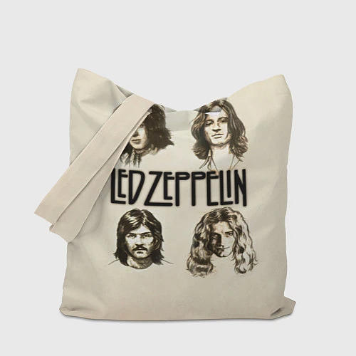 Сумка-шоппер Led Zeppelin Guys / 3D-принт – фото 1
