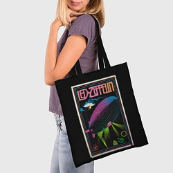 Сумка-шопер Led Zeppelin: Angel Poster, цвет: 3D-принт — фото 2