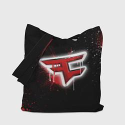 Сумка-шопер FaZe Clan: Black collection, цвет: 3D-принт