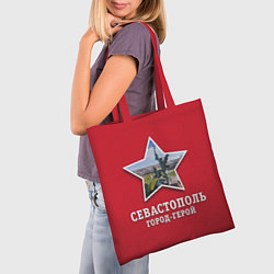 Сумка-шопер Севастополь город-герой, цвет: 3D-принт — фото 2