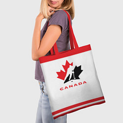 Сумка-шопер Canada Team, цвет: 3D-принт — фото 2