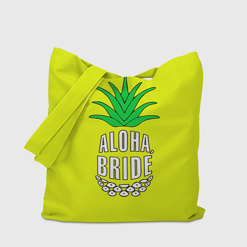 Сумка-шоппер Aloha, Bride! / 3D-принт – фото 1
