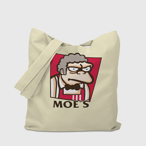 Сумка-шоппер Moe's KFC / 3D-принт – фото 1
