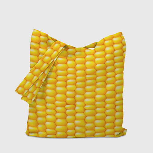 Сумка-шоппер Сладкая вареная кукуруза / 3D-принт – фото 1