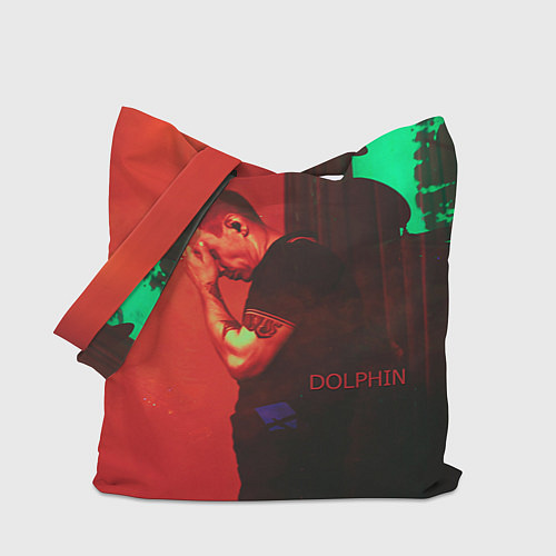 Сумка-шоппер Dolphin Pain / 3D-принт – фото 1