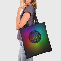 Сумка-шопер Coldplay Colour, цвет: 3D-принт — фото 2