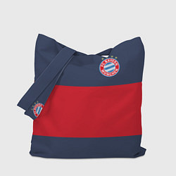 Сумка-шопер Bayern Munchen - Red-Blue FCB 2022 NEW, цвет: 3D-принт