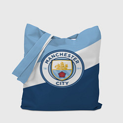 Сумка-шопер FC Manchester City: Colors, цвет: 3D-принт