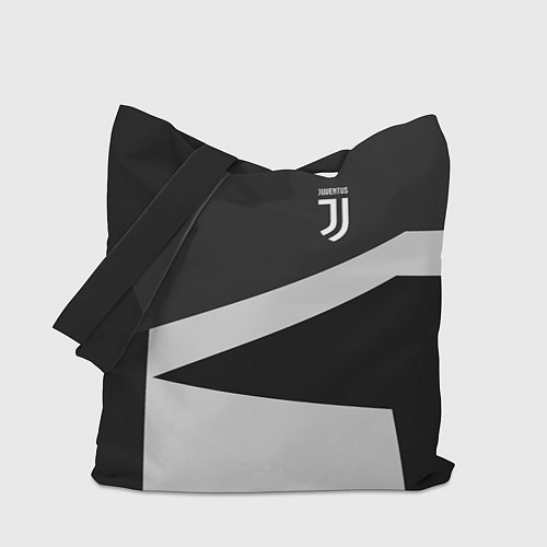 Сумка-шоппер FC Juventus: Sport Geometry / 3D-принт – фото 1