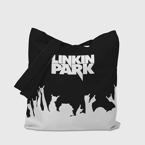 Сумка-шоппер Linkin Park: Black Rock / 3D-принт – фото 1