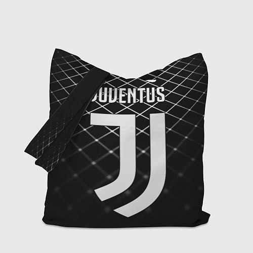 Сумка-шоппер FC Juventus: Black Lines / 3D-принт – фото 1