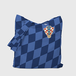 Сумка-шопер Сборная Хорватии, цвет: 3D-принт